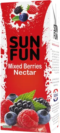 Sun Fun عصير توت مشكل