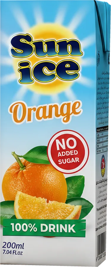 Sun Ice مشروب برتقال